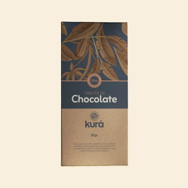 Tableta de chocolate al 70% 35grs
